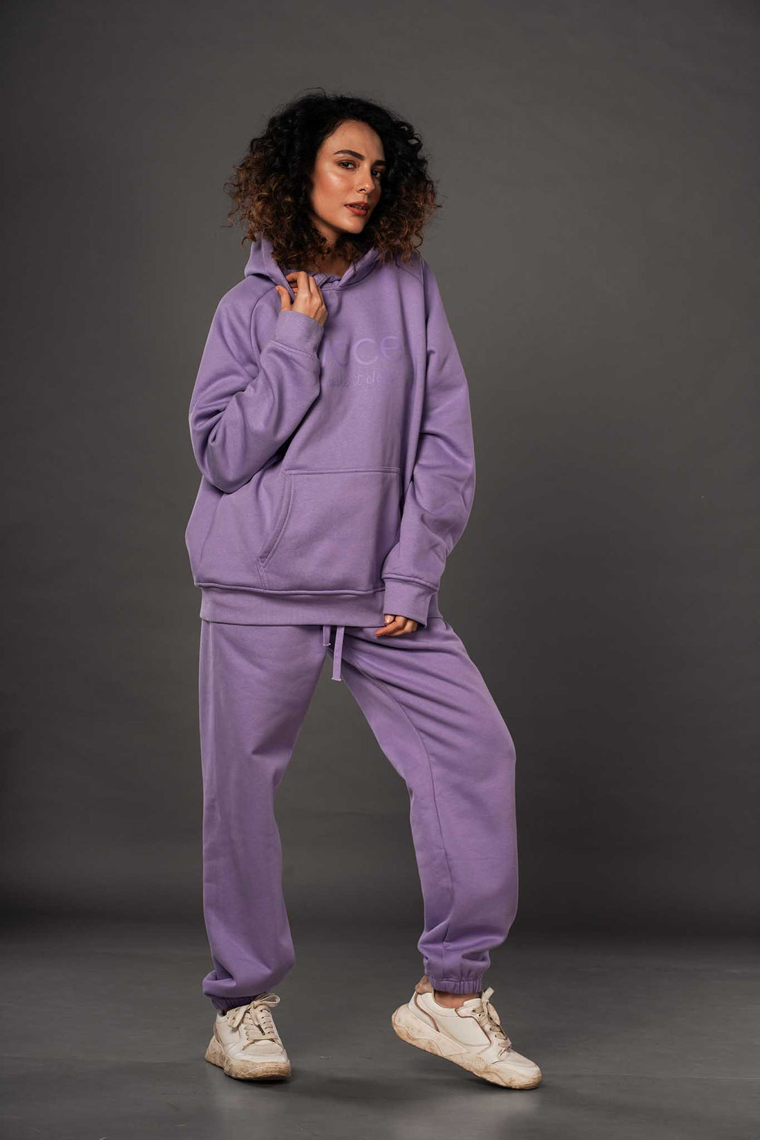 Majestic Mauve Fleece Hoodie Set